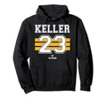 Mitch Keller 23 Pittsburgh Pennsylvania Hoodie - Trendy Graphic for Adults - T-Shirt, Sweatshirt, Hoodie