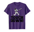 Baseball Touchdown Funny Sarcastic T-Shirt - Fun Novelty Design Men Women - T-Shirt, Sweatshirt, Hoodie