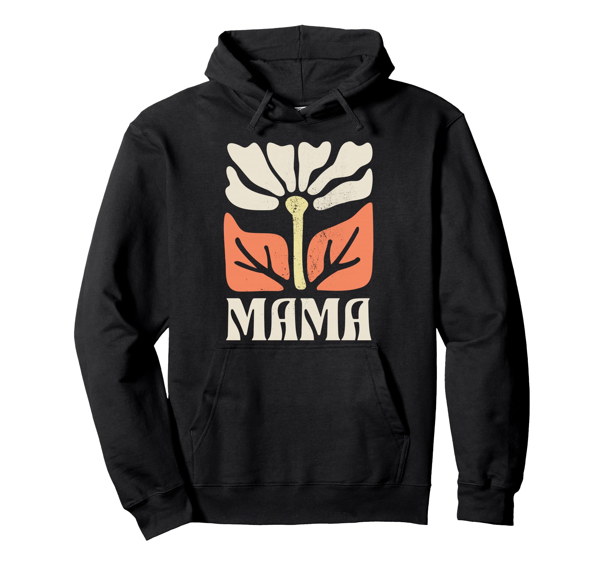 Mama Floral Hippie Boho Flower Mothers Hoodie - Novelty Apparel Men Women - T-Shirt, Sweatshirt, Hoodie