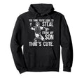 Baseball Catcher Dad Funny Father Hoodie - Fun Novelty Design for Adults - T-Shirt, Sweatshirt, Hoodie