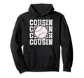 Baseball Cousin Cracked Wall Family Hoodie - Streetwear Style Men Women - T-Shirt, Sweatshirt, Hoodie