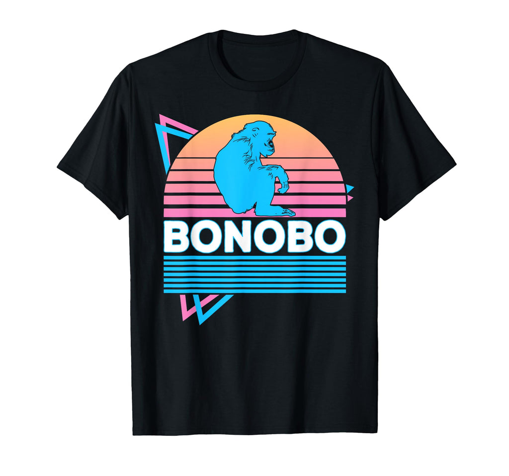 Bonobo Vaporwave Aesthetic T-Shirt - Unique Graphic Unisex - T-Shirt, Sweatshirt, Hoodie