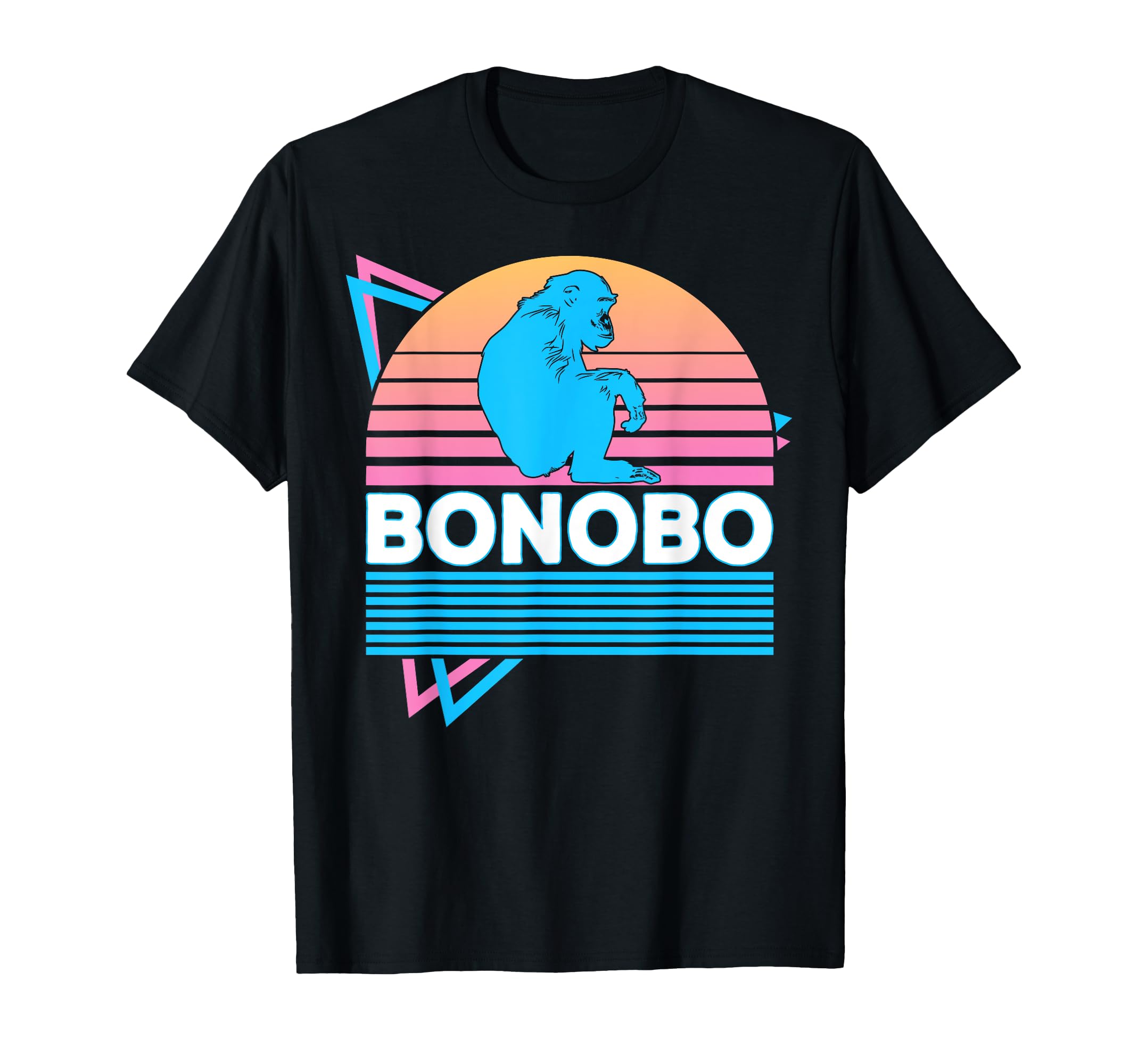 Bonobo Vaporwave Aesthetic T-Shirt - Unique Graphic Unisex - T-Shirt, Sweatshirt, Hoodie