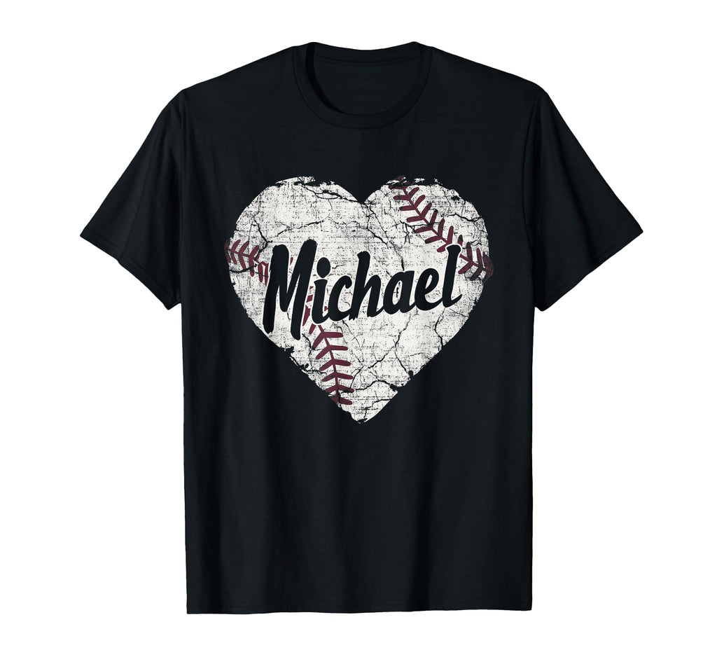 Michael Baseball Personalized Name Mom T-Shirt - Unique Graphic Men Women - T-Shirt, Sweatshirt, Hoodie