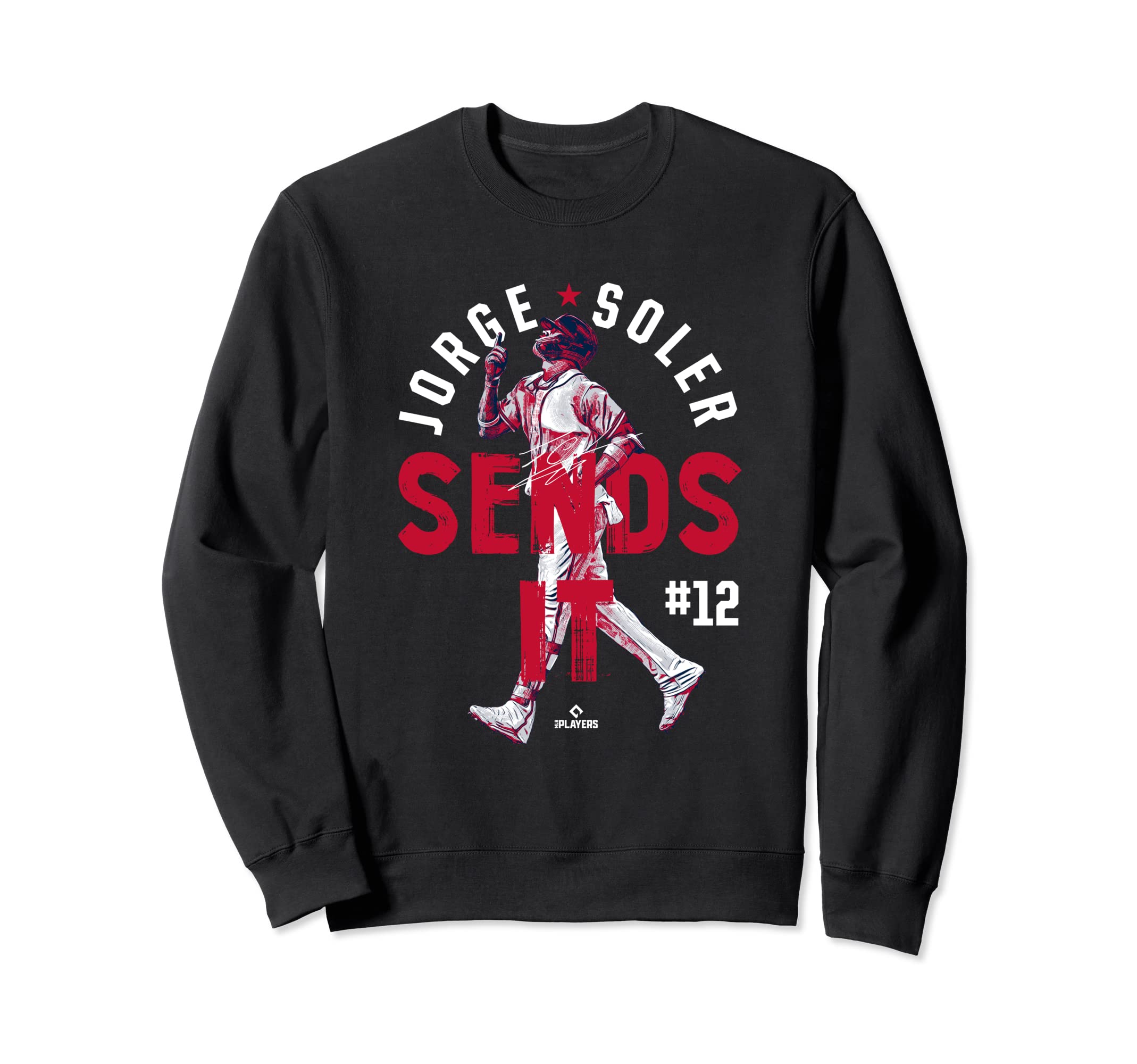 Jorge Soler Sends It Atlanta Mlbpa Sweatshirt - Custom Art Print Men Women - T-Shirt, Sweatshirt, Hoodie
