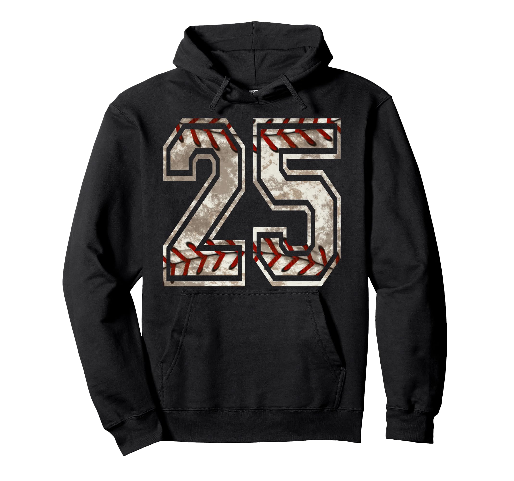 Baseball Team Player Jersey Number 25 Hoodie - Streetwear Style Men Women - T-Shirt, Sweatshirt, Hoodie