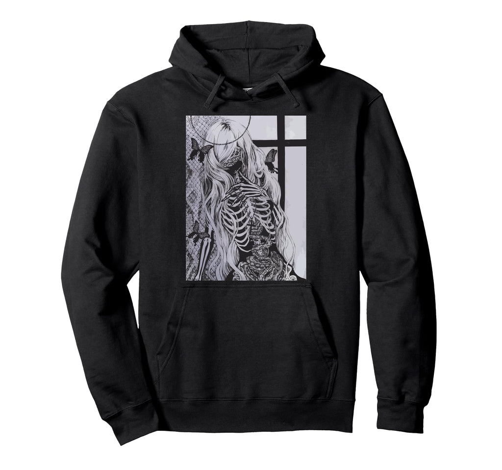 Dark Art Soft Grunge Y2K Female Hoodie - Aesthetic Graphic Men Women - T-Shirt, Sweatshirt, Hoodie
