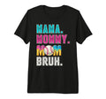 Mama Mommy Mom Bruh Baseball Mothers Day T-Shirt - Custom Art Print Unisex - T-Shirt, Sweatshirt, Hoodie