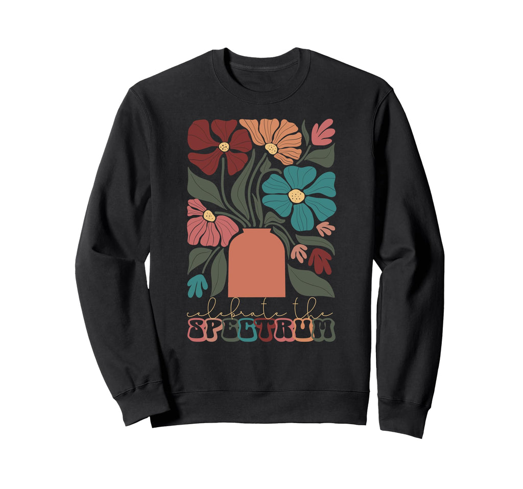 Autism Neurodiversity Celebrate Sweatshirt - Custom Art Print Unisex - T-Shirt, Sweatshirt, Hoodie