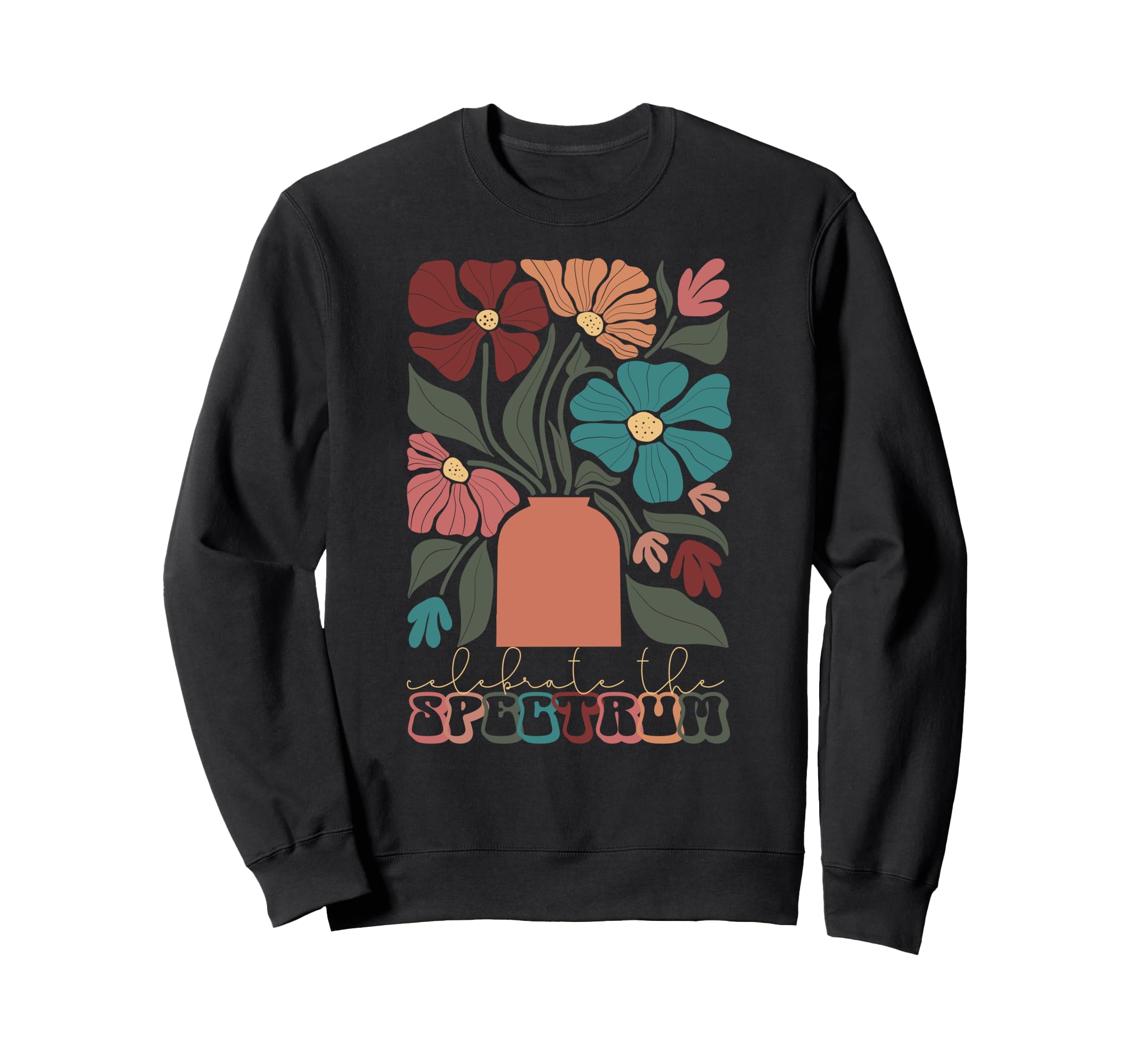 Autism Neurodiversity Celebrate Sweatshirt - Custom Art Print Unisex - T-Shirt, Sweatshirt, Hoodie