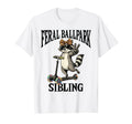 Raccoon And Scooter Feral Ballpark T-Shirt - Fun Novelty Design Men Women - T-Shirt, Sweatshirt, Hoodie