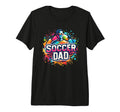 Soccer Dad Father Daddy Soccer Player T-Shirt - Minimalist Print Unisex - T-Shirt, Sweatshirt, Hoodie