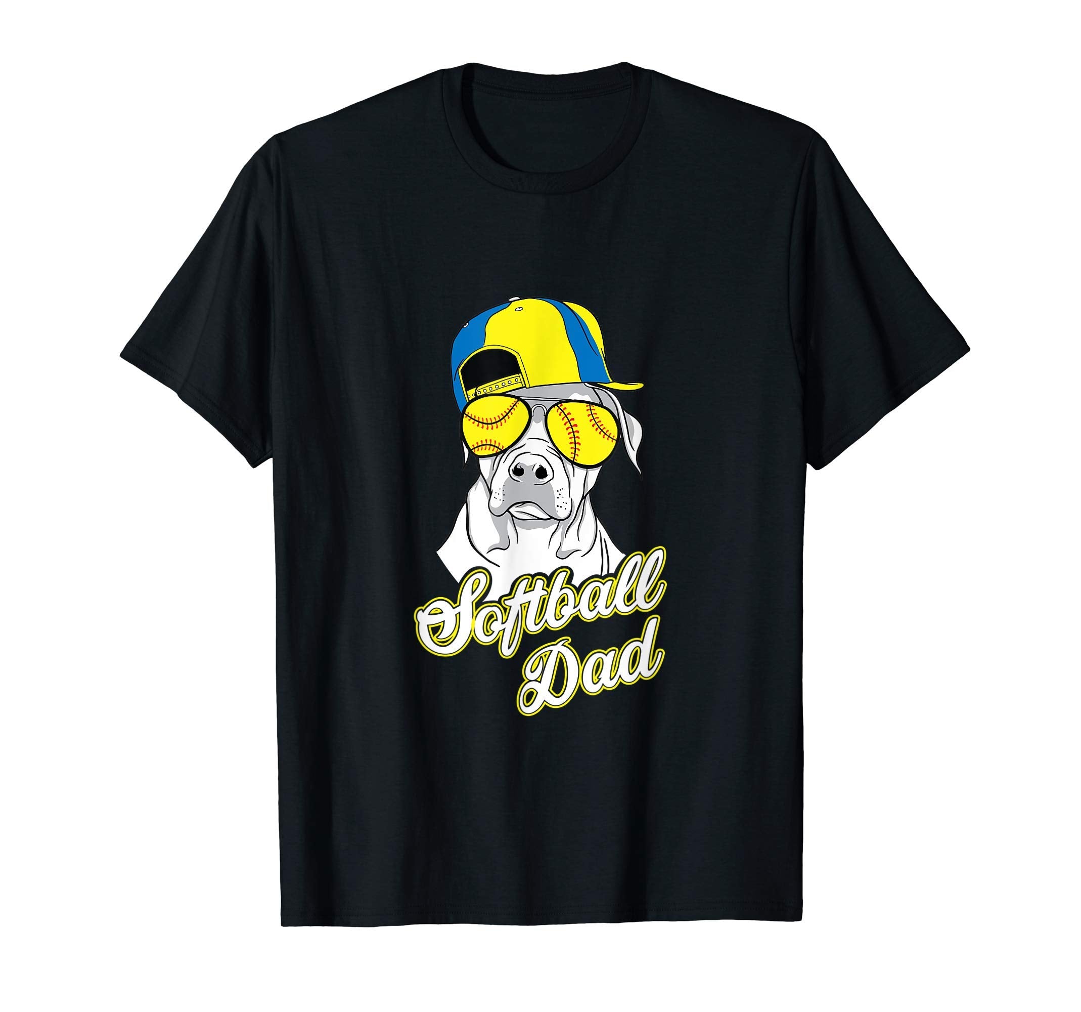 Mens Softball Dad Father Coach T-Shirt - Trendy Graphic Men Women - T-Shirt, Sweatshirt, Hoodie