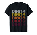Diana Wordmark Pattern T-Shirt - Aesthetic Graphic for Adults - T-Shirt, Sweatshirt, Hoodie