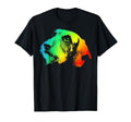 Dachshund Wire Hair Colorful Rainbow T-Shirt - Fun Novelty Design Unisex - T-Shirt, Sweatshirt, Hoodie