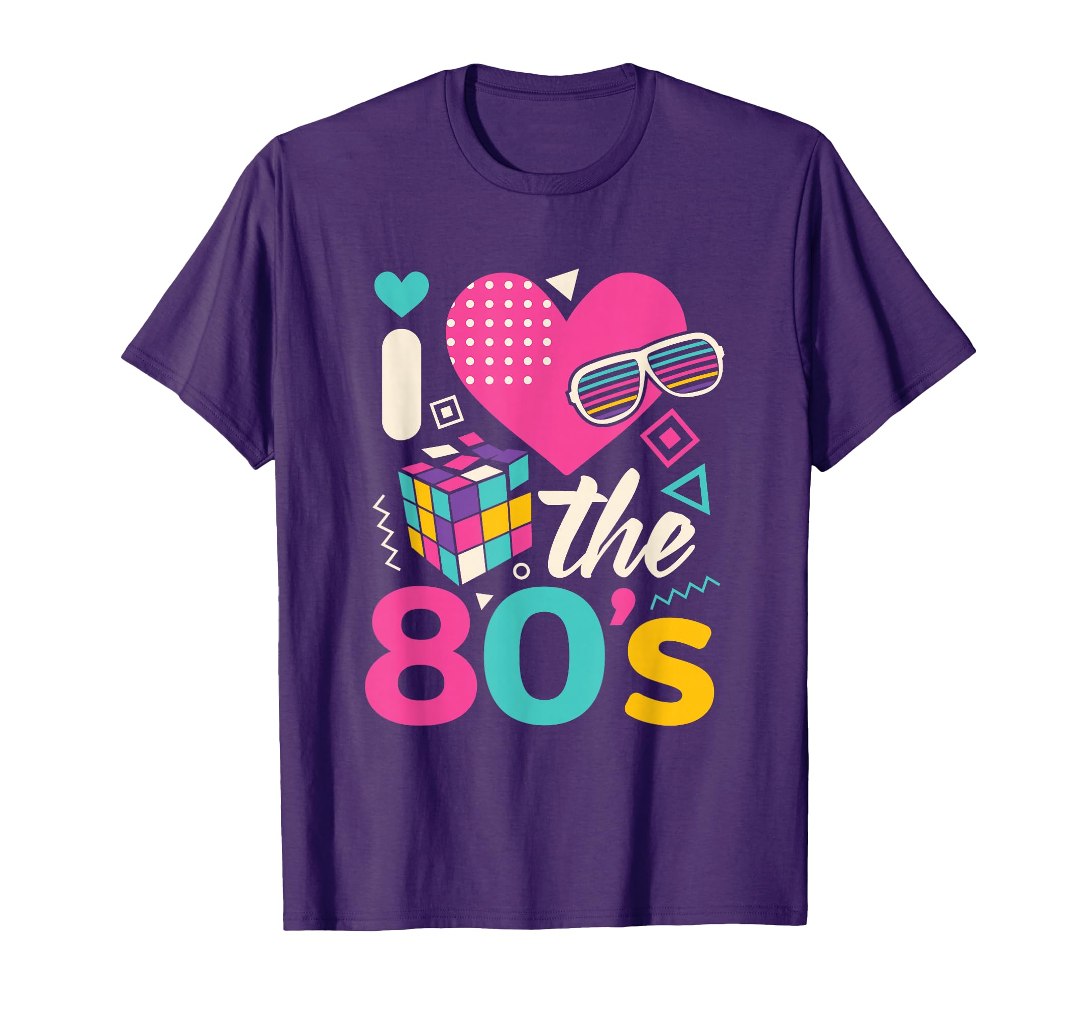 I Love 80S 80S And T-Shirt - Aesthetic Graphic Men Women - T-Shirt, Sweatshirt, Hoodie