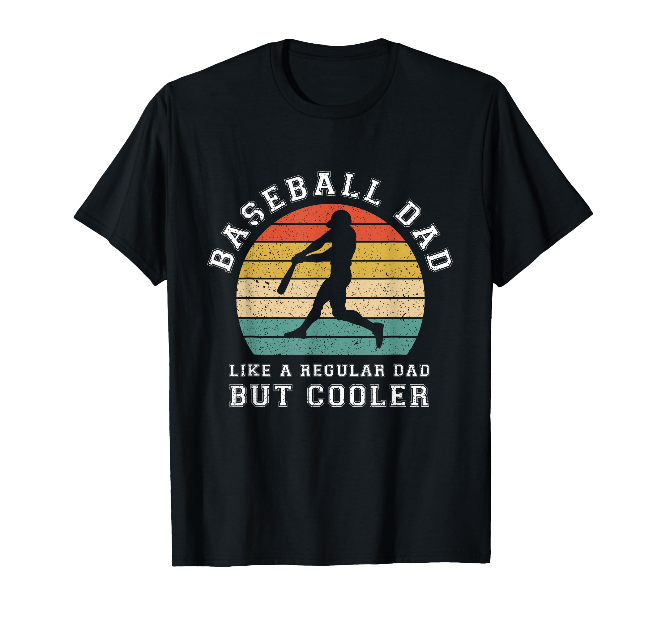 Baseball Dad Daddy Papa Fathers Day Funny T-Shirt - Unique Graphic Unisex - T-Shirt, Sweatshirt, Hoodie