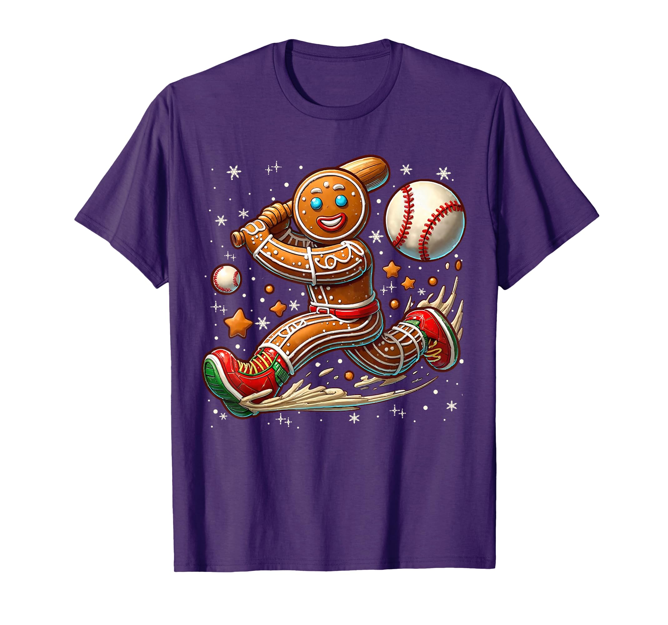Gingerbread Sports Player Funny T-Shirt - Aesthetic Graphic Men Women - T-Shirt, Sweatshirt, Hoodie