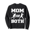 Mom Both Funny Baseball Bowling Mom Sweatshirt - Trendy Graphic Men Women - T-Shirt, Sweatshirt, Hoodie