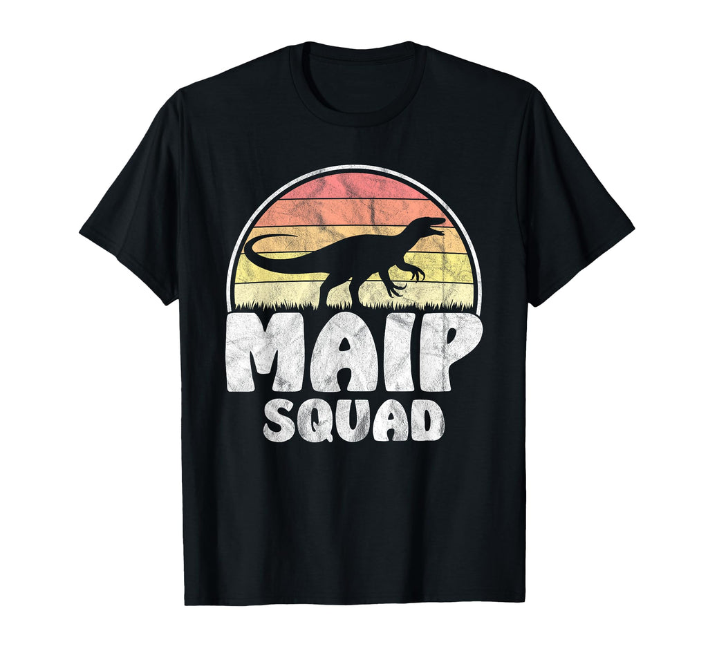 Maip Macrothorax Squad Sunset Dinosaur T-Shirt - Custom Art Print Unisex - T-Shirt, Sweatshirt, Hoodie