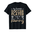 My Favorite Soccer Player Calls Me T-Shirt - Trendy Graphic for Adults - T-Shirt, Sweatshirt, Hoodie
