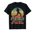 When Life Throws You Curveball Sunset T-Shirt - Graphic Print Men Women - T-Shirt, Sweatshirt, Hoodie