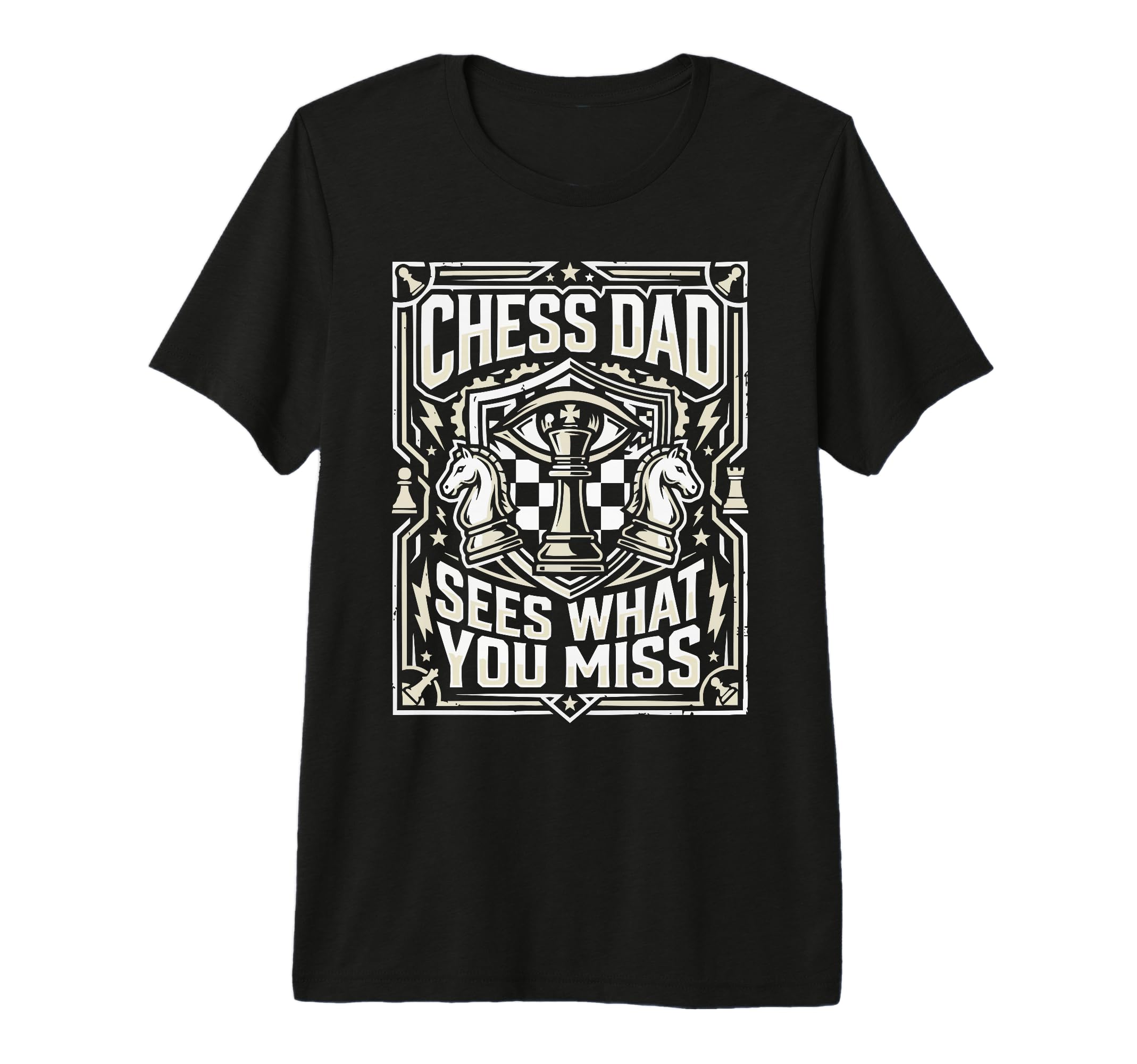 Chess Dad Board Game Daddy Checkmate T-Shirt - Aesthetic Graphic Unisex - T-Shirt, Sweatshirt, Hoodie