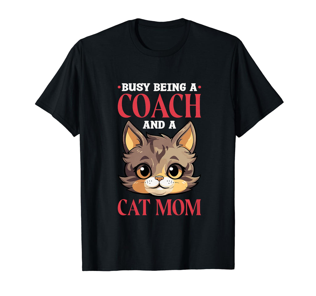 Coach Cat Lover Basketball And Baseball T-Shirt - Streetwear Style Unisex - T-Shirt, Sweatshirt, Hoodie