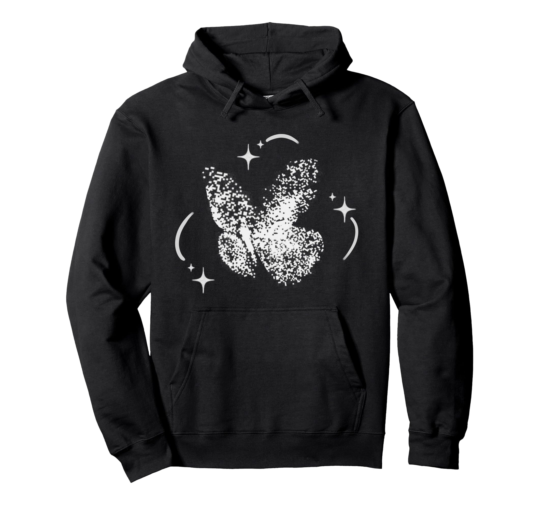 Y2K 90S Tattoo Dotwork Stippling Hoodie - Fun Novelty Design Unisex - T-Shirt, Sweatshirt, Hoodie