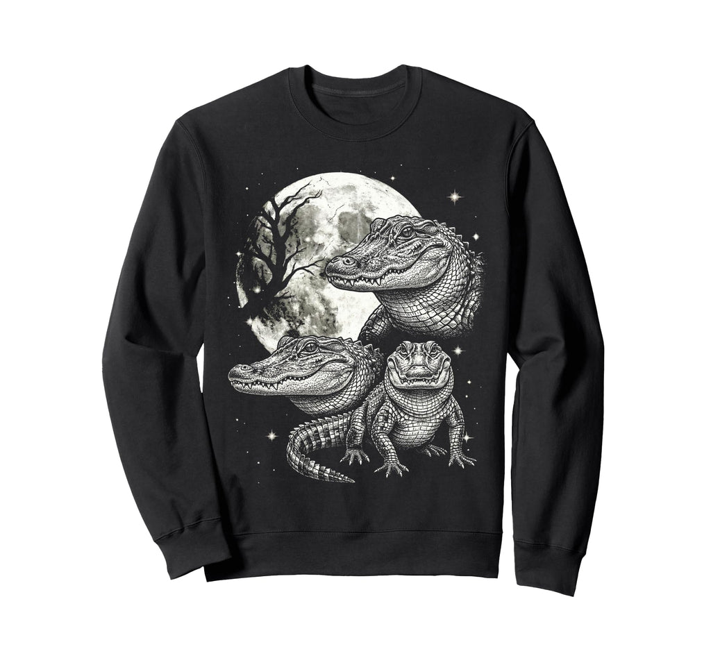 Alligator 90S Gator Aesthetic Y2K Sweatshirt - Fun Novelty Design Unisex - T-Shirt, Sweatshirt, Hoodie
