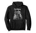 Leopard Drinking Iced Coffee Funny Animal Hoodie - Graphic Print Unisex - T-Shirt, Sweatshirt, Hoodie