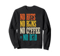 Baseball Dad Coffee Lover Sweatshirt - Fun Novelty Design Men Women - T-Shirt, Sweatshirt, Hoodie