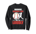 Fathers Day Baseball Dad Parent Sweatshirt - Aesthetic Graphic Unisex - T-Shirt, Sweatshirt, Hoodie