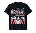 My Favorite Baseball Player Calls Me T-Shirt - Minimalist Print for Adults - T-Shirt, Sweatshirt, Hoodie