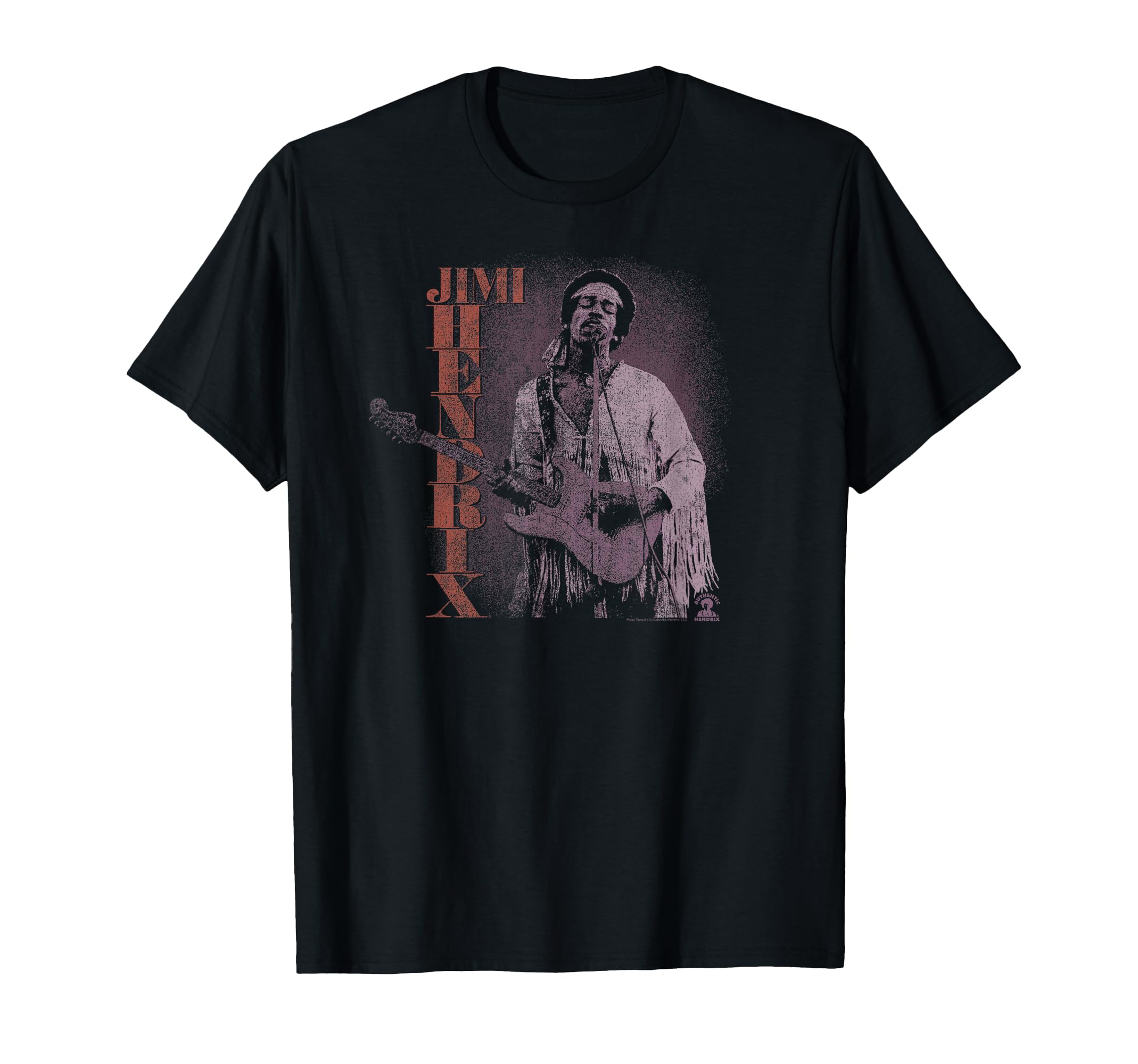 Jimi Hendrix Purple Portrait T-Shirt - Casual Everyday Wear for Adults - T-Shirt, Sweatshirt, Hoodie