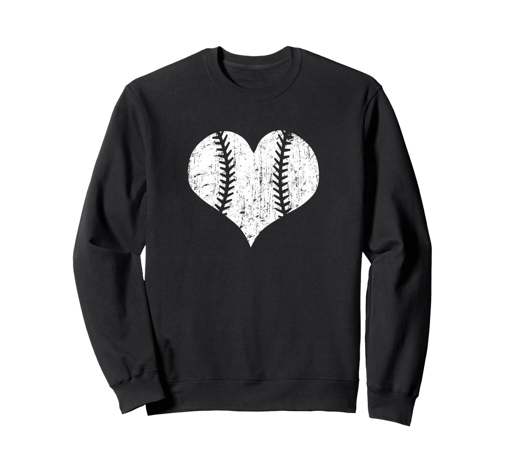 Baseball Mom Love Baseball Sweatshirt - Casual Everyday Wear Men Women - T-Shirt, Sweatshirt, Hoodie