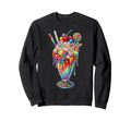Pop Art S Malt Shop Dessert S Sweatshirt - Minimalist Print Men Women - T-Shirt, Sweatshirt, Hoodie