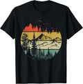 Retro Forest Trees Outdoors Nature Vintage Graphic - Adult & Kids T-Shirts, Sweatshirts & Hoodies apparel design preview 1