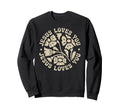 Jesus Loves You Boho Floral Christian Sweatshirt - Novelty Apparel Unisex - T-Shirt, Sweatshirt, Hoodie