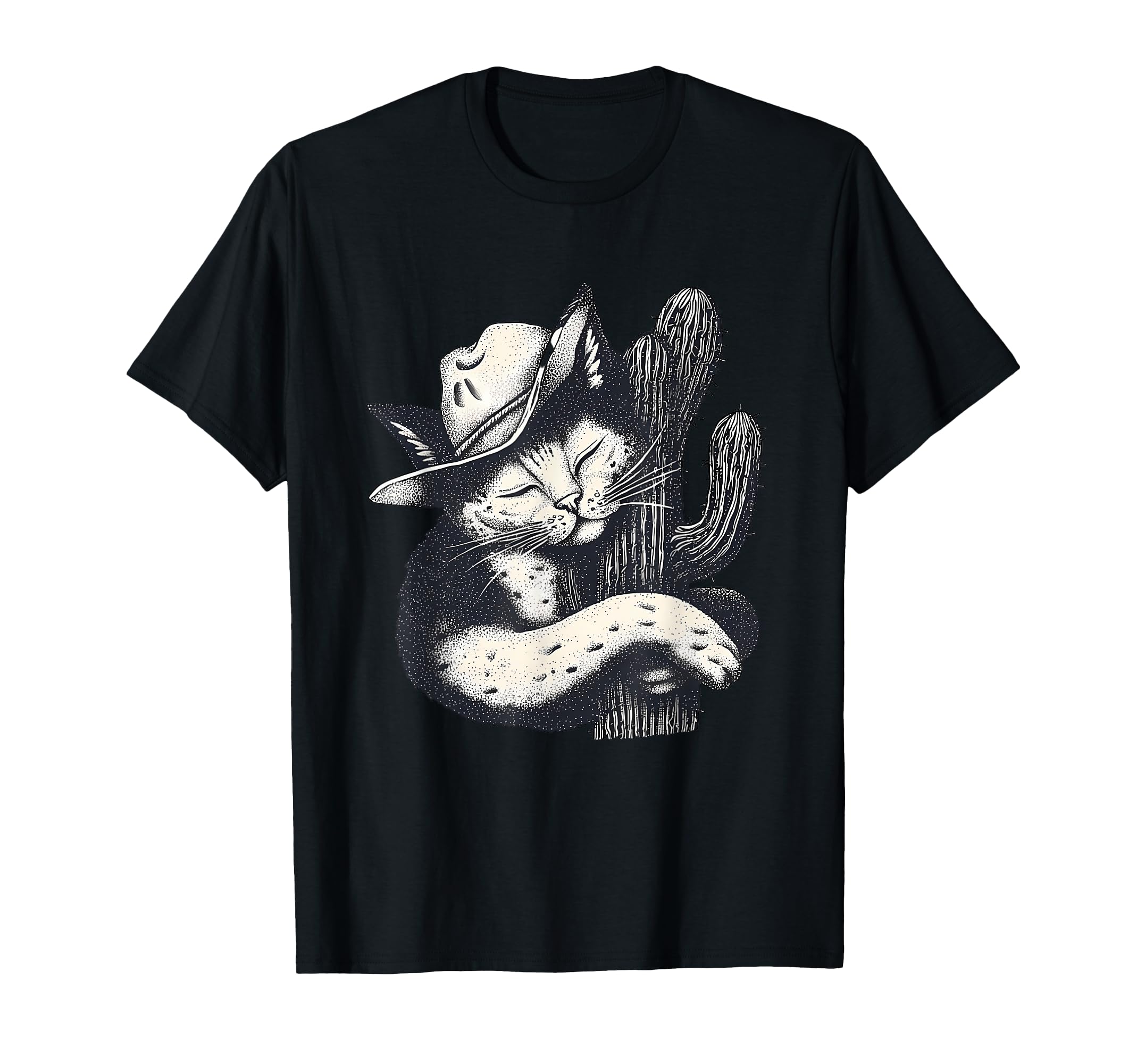 Western Country Cowgirl Funny Cowboy T-Shirt - Minimalist Print Men Women - T-Shirt, Sweatshirt, Hoodie
