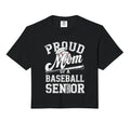 Proud Mom 2025 Senior Baseball T-Shirt - Graphic Print Men Women - T-Shirt, Sweatshirt, Hoodie