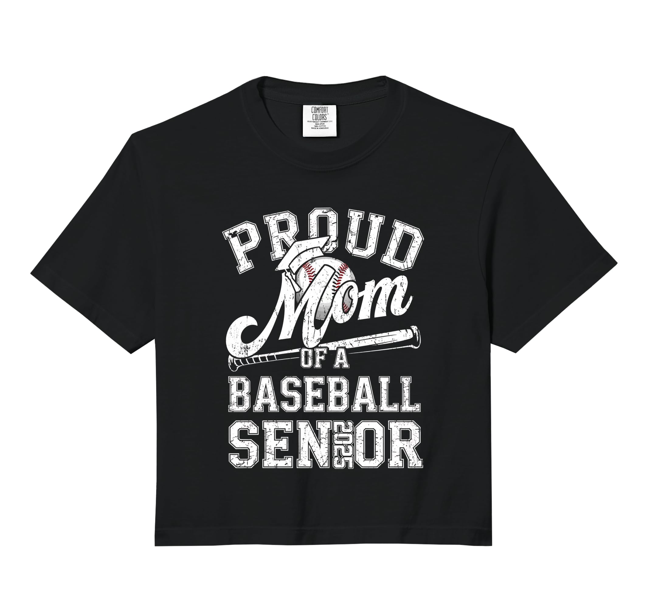 Proud Mom 2025 Senior Baseball T-Shirt - Graphic Print Men Women - T-Shirt, Sweatshirt, Hoodie