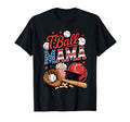 T Ball Mama Patriotic Baseball Mom T-Shirt - Fun Novelty Design Unisex - T-Shirt, Sweatshirt, Hoodie