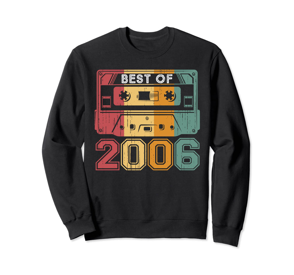 Best 2006 Cassette Tape 17 Years Sweatshirt - Minimalist Print Men Women - T-Shirt, Sweatshirt, Hoodie