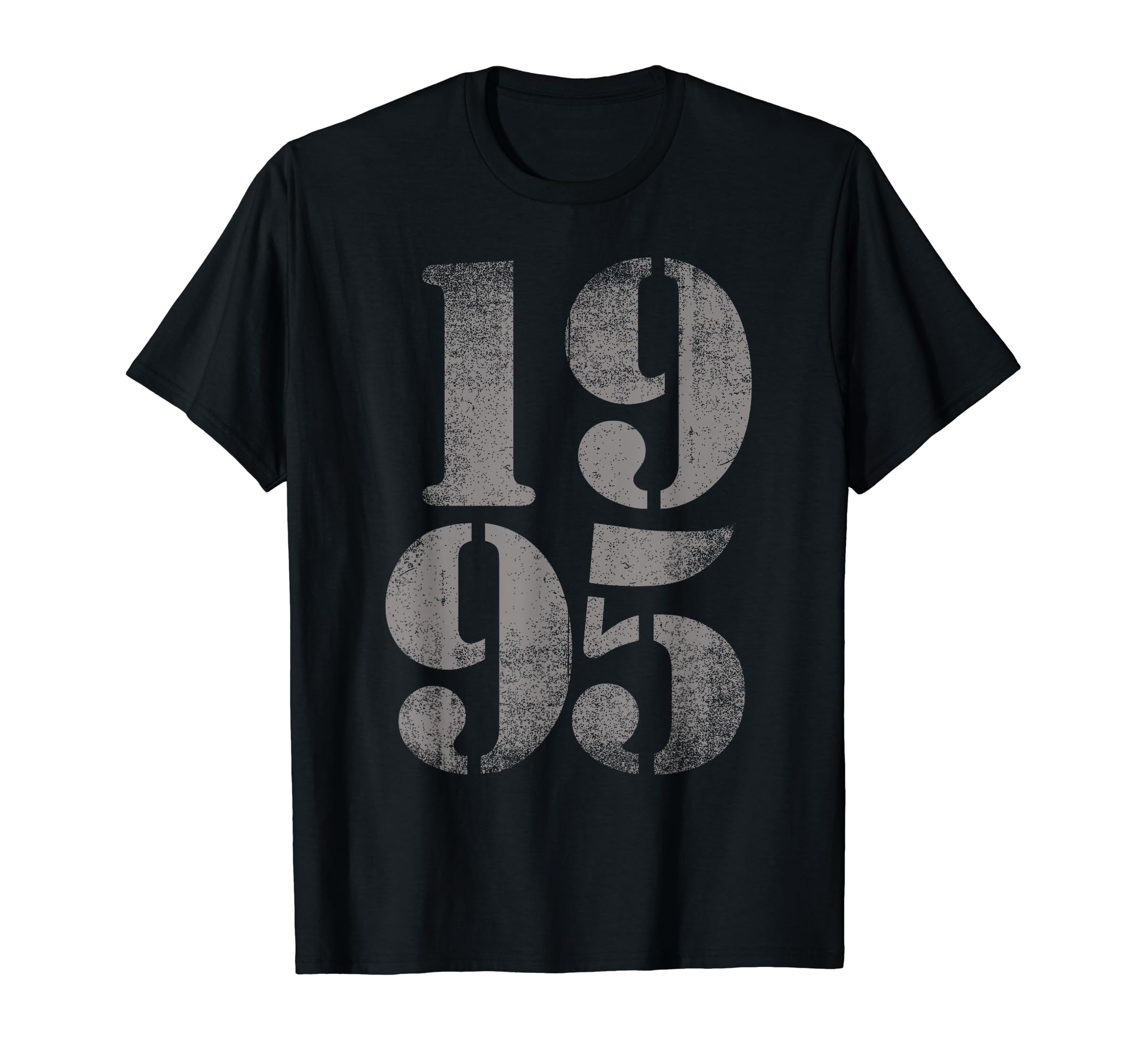 1995 Birth Year Distressed Birthday T-Shirt - Minimalist Print for Adults - T-Shirt, Sweatshirt, Hoodie