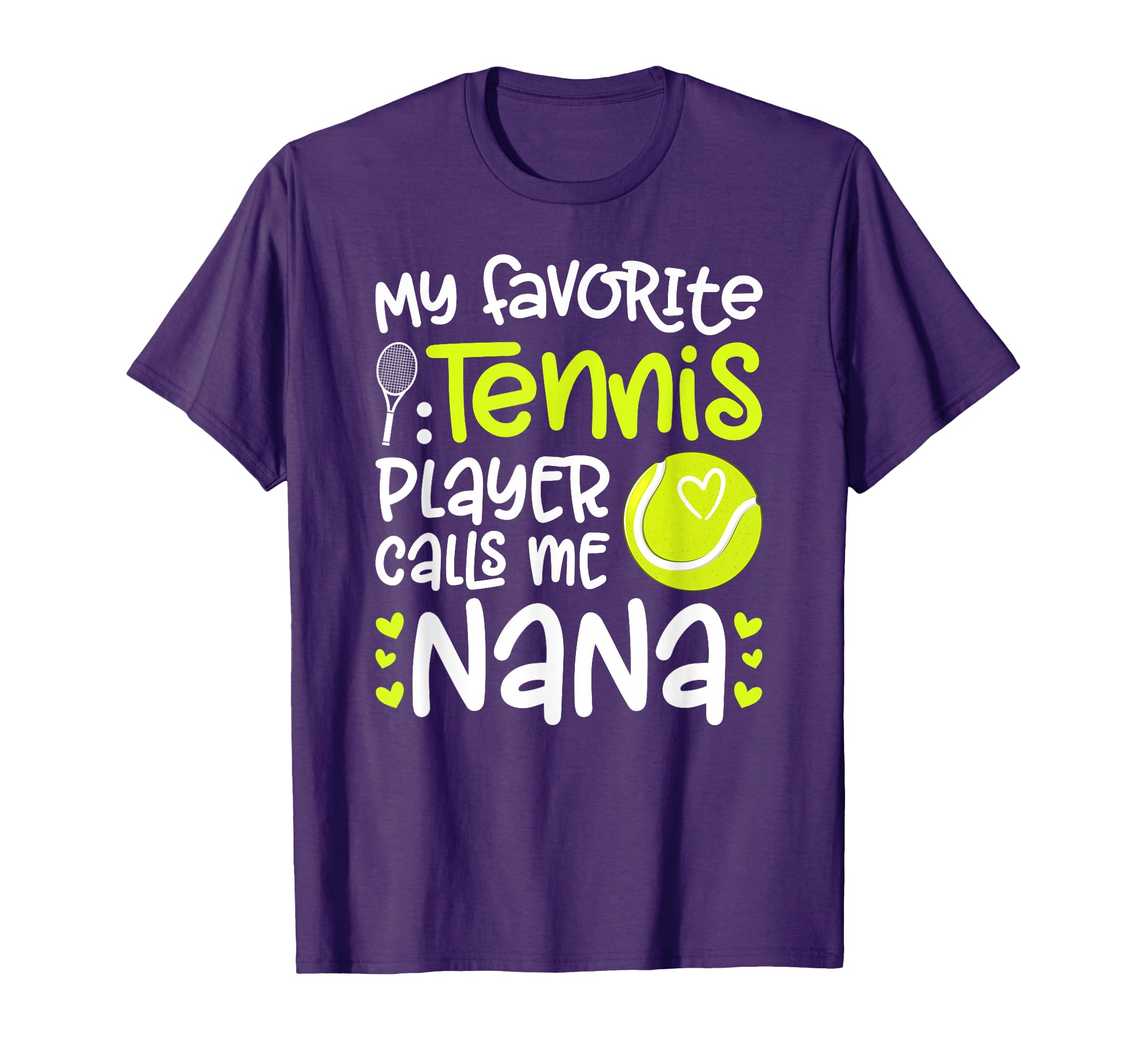 My Favorite Tennis Player Nana Tennis T-Shirt - Trendy Graphic Men Women - T-Shirt, Sweatshirt, Hoodie