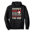 Funny Baseball Suspect Claims She Hates Hoodie - Aesthetic Graphic Unisex - T-Shirt, Sweatshirt, Hoodie