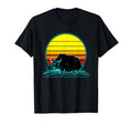 Sunset Yak T-Shirt - Custom Art Print Unisex - T-Shirt, Sweatshirt, Hoodie