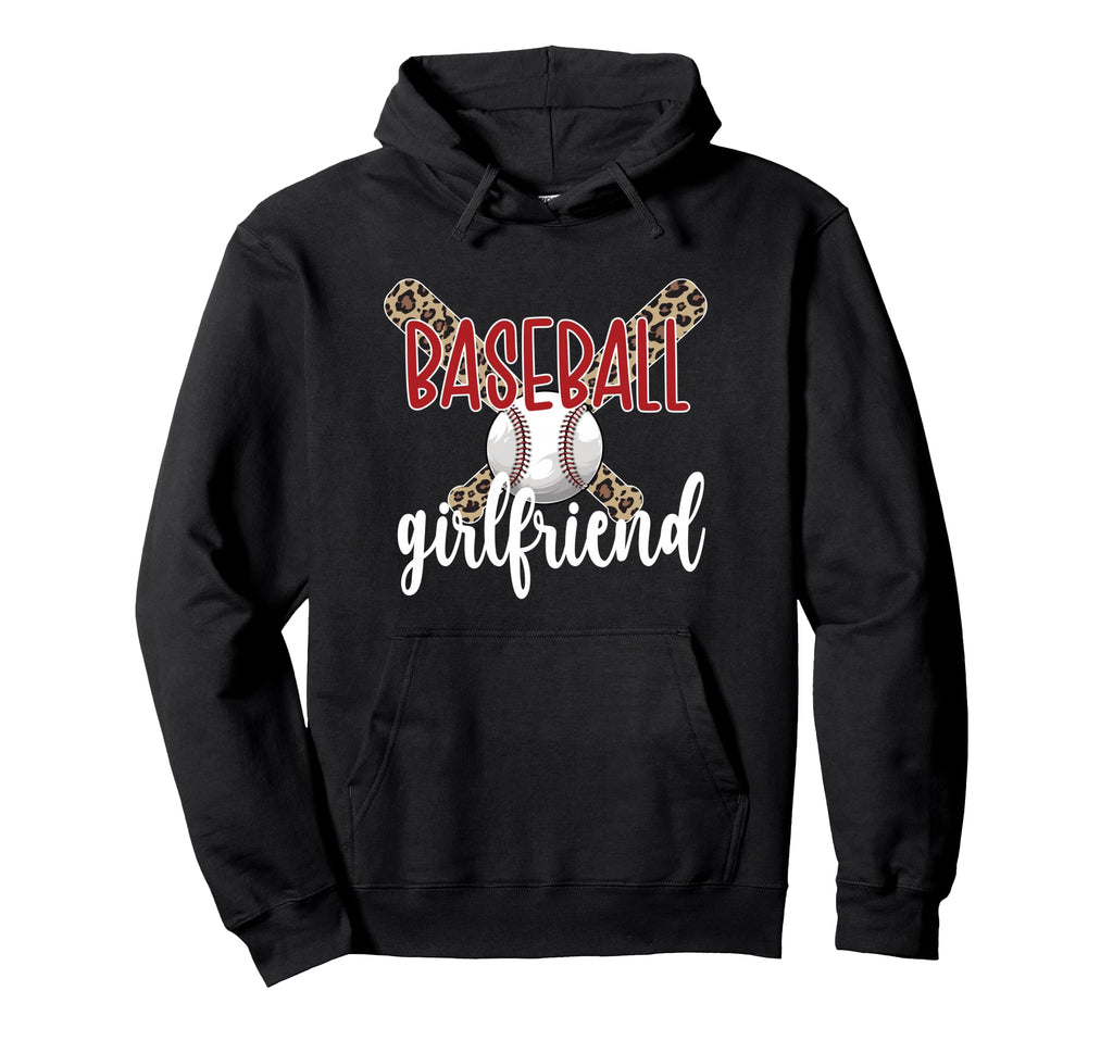 Baseball Girlfriend Baseball Player Hoodie - Custom Art Print for Adults - T-Shirt, Sweatshirt, Hoodie