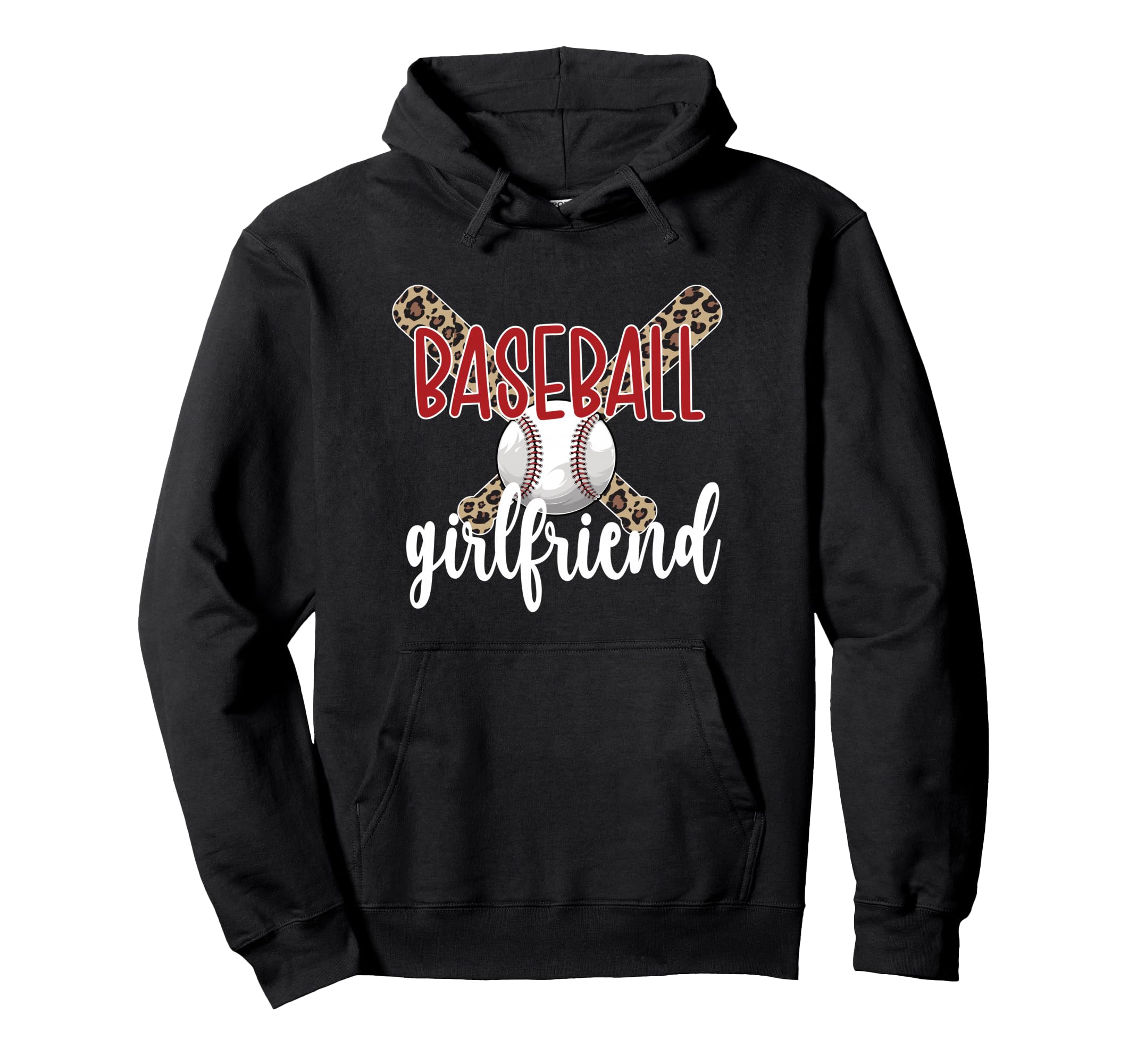 Baseball Girlfriend Baseball Player Hoodie - Custom Art Print for Adults - T-Shirt, Sweatshirt, Hoodie